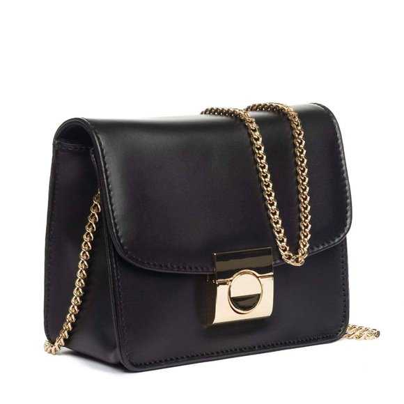 Diana Leather Mini Chain Bag - Picture 1 of 7